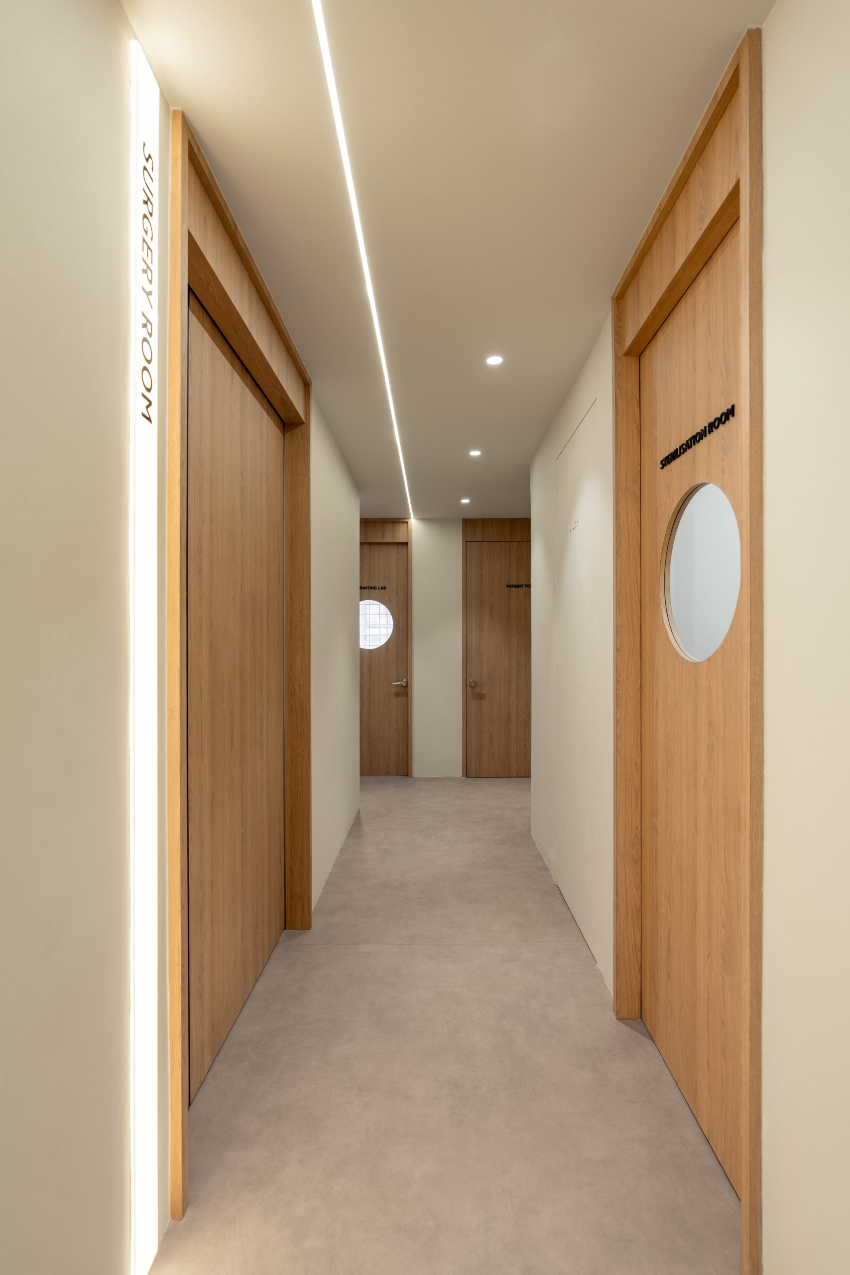 Home Clinic corridor