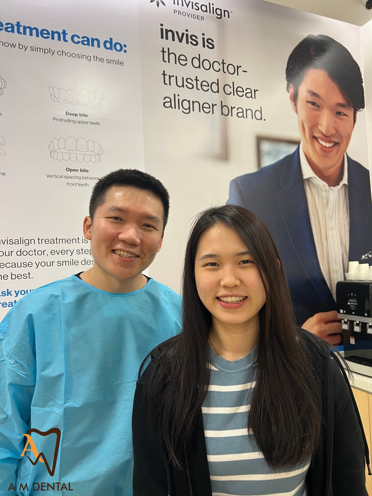 Clear aligner consultation at A M Dental